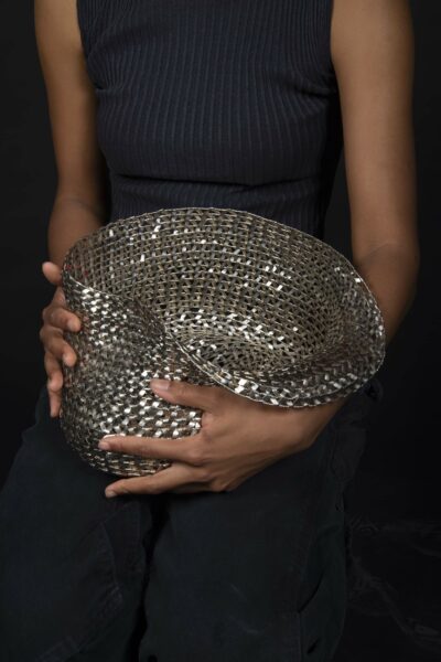 Examples of Aminata Conteh's metalworking